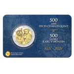 Bélgica 2€ em coincard NL (Holandês) Charles V2021